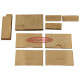 R2000 Rayburn SET 9 x FIREBRICKS | MF | 216M | 216SFW (LHO)