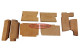 R2025 Rayburn Royal SET 8x FIRE BRICKS | 200SFW, 212 & ROYAL (RHO)