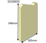 ECIC04033 Parkray Right Hand Side Brick  |  Aspect 4 Compact (NON Eco)