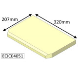 ECIC04051 Parkray Base Brick  |  Aspect 4 Compact (Non Eco)