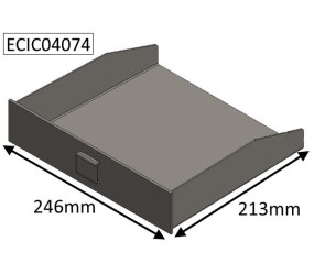 ECIC04074 Parkray Ashpan  |  Aspect 4 Compact (NON Eco) 