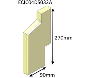 ECIC04DS032A Parkray Left Side Brick  |  Aspect 4 DSSD