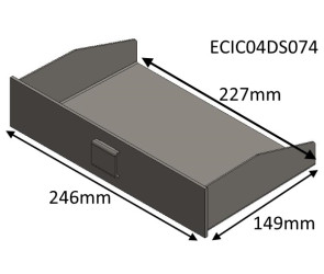 ECIC04DS074 Parkray Ashpan | Aspect 4 DSSD