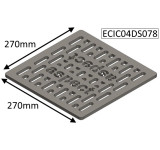 ECIC04DS078 Parkray Grate | Aspect 4 Double Sided Single Depth