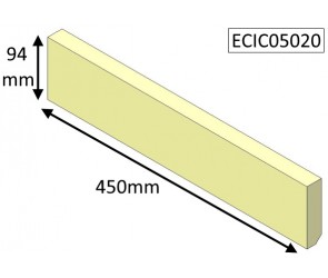 ECIC05020 Parkray Lower Rear Brick  |  Aspect 5 Compact (Non Eco)