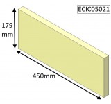 ECIC05021 Parkray Upper Rear Brick  |  Aspect 5 (NON Eco) |  Aspect 5 Compact (NON Eco)