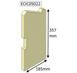 ECIC05022 - Parkray Left Side Brick  |  Aspect 5 Compact (NON Eco)