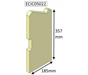 ECIC05022 - Parkray Left Side Brick  |  Aspect 5 Compact (NON Eco)