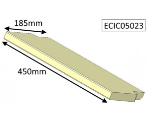 ECIC05023 Parkray Brick Baffle  |  Aspect 5 Compact (Non Eco)