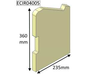 ECIR04005 Parkray Left Side Brick  |  Aspect 4 (NON Eco)