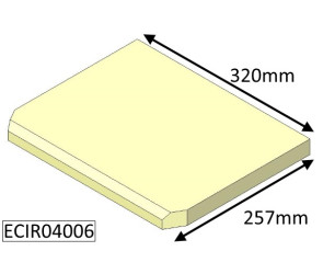 ECIR04006 Parkray Base Brick  |  Aspect 4 (Non Eco)