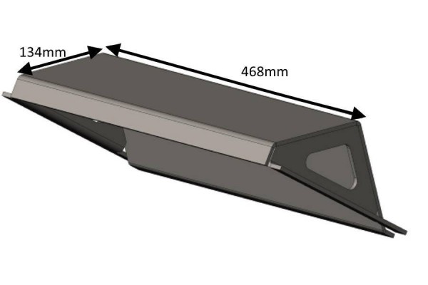 HHR08163 Hunter Recouping Baffle | Herald 8 CVEII Boiler model | Consort 9  CEVII Boiler model