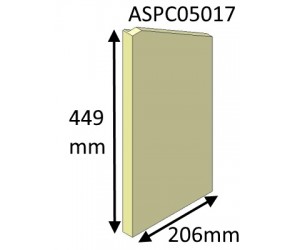 ASPC05017 Parkray Right Side Brick  |  Aspect 5 Compact Eco