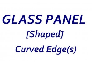 Parkray [CONSORT 5 | CONSORT 7]  2 x Door Model Stove Glass [Shaped Panel] - Heat Resistant Ceramic Stove Door Glass 239mm x 180mm x 4mm 